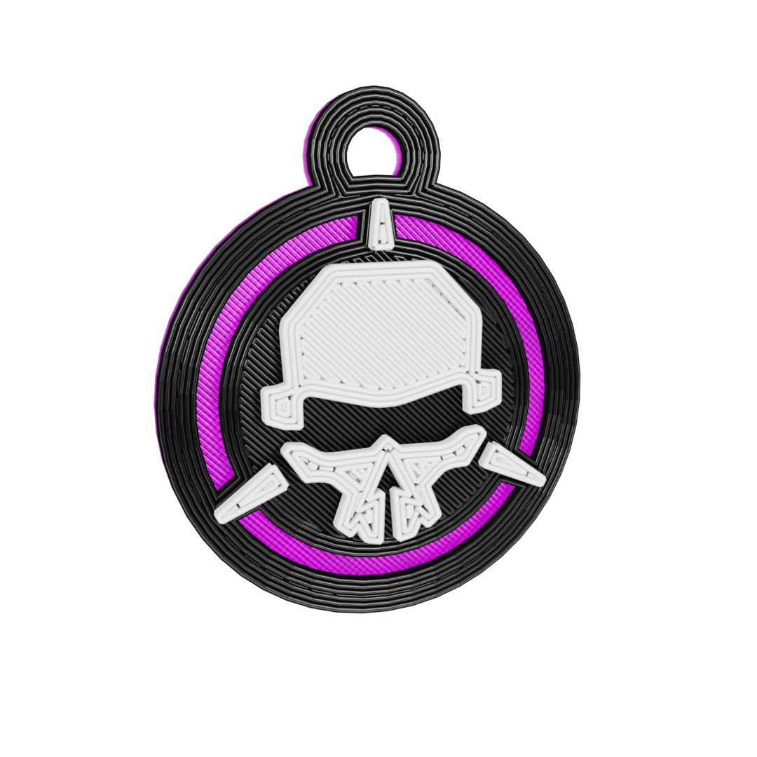 Rotor Riot Keychain
