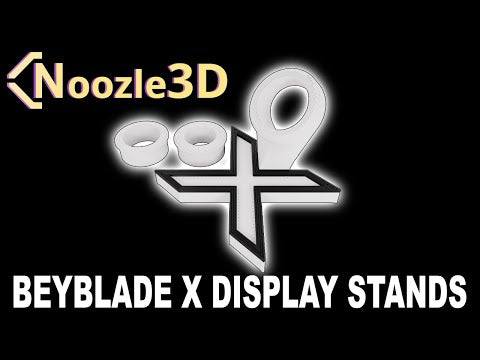 Display Stand for Beyblade X – Noozle3D