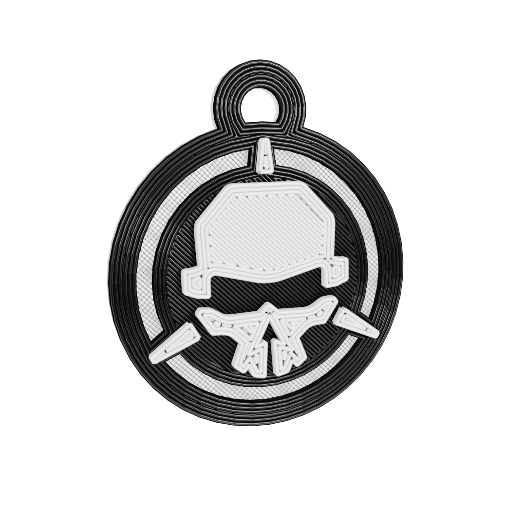 Rotor Riot Keychain