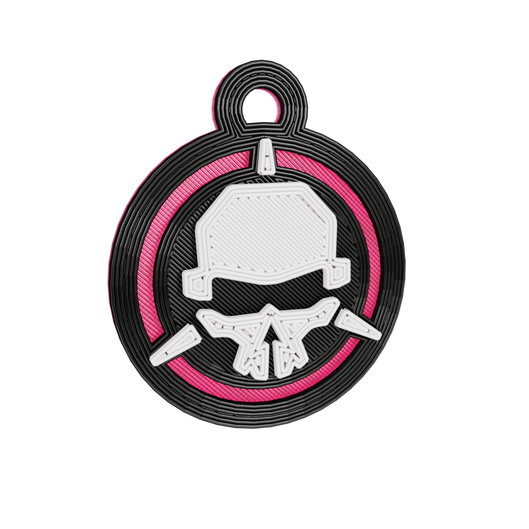 Rotor Riot Keychain