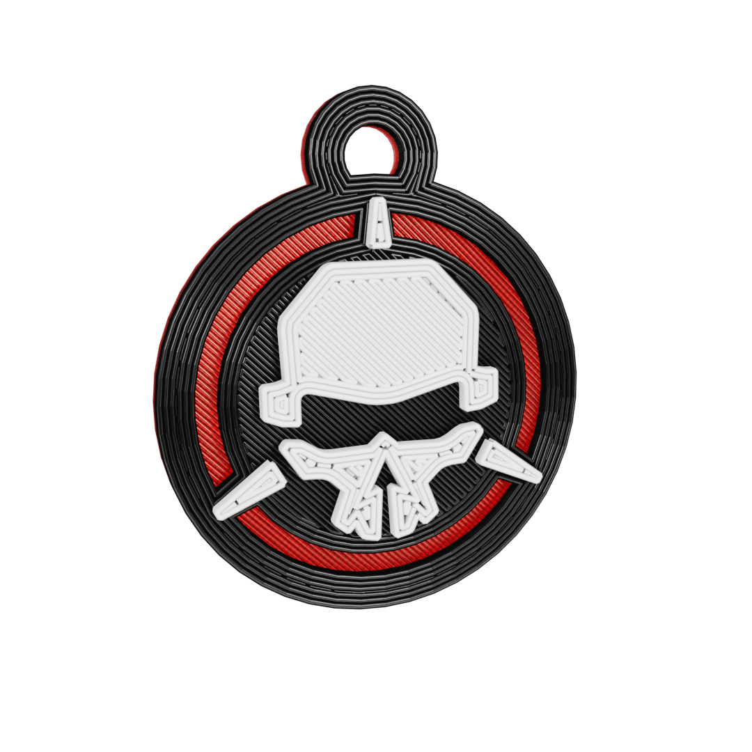 Rotor Riot Keychain