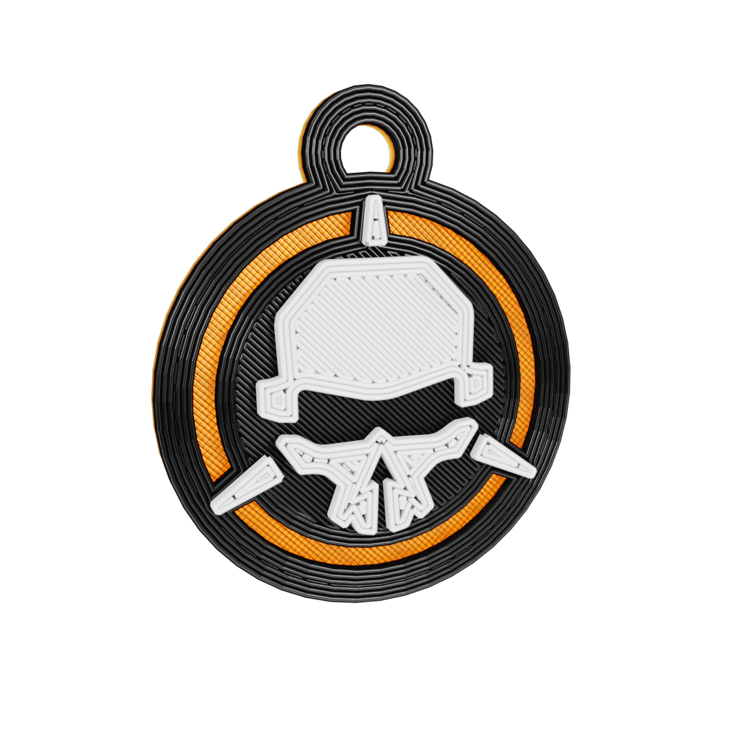 Rotor Riot Keychain