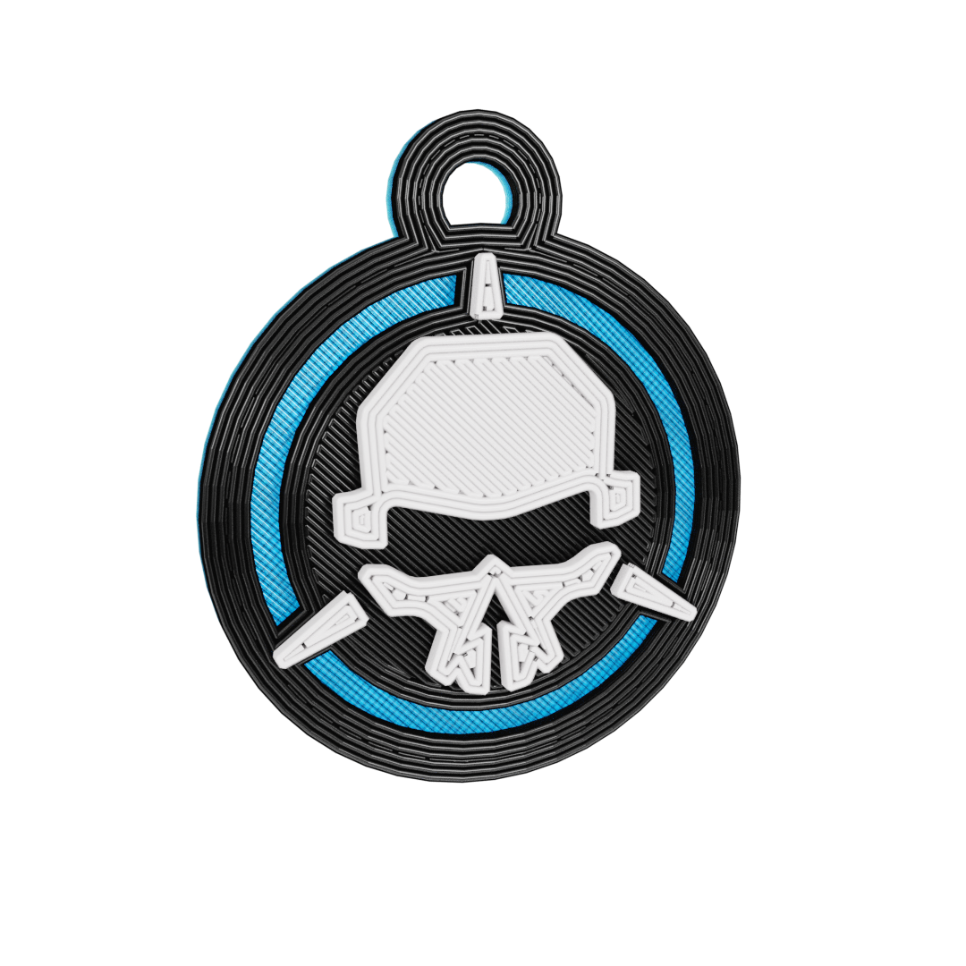 Rotor Riot Keychain