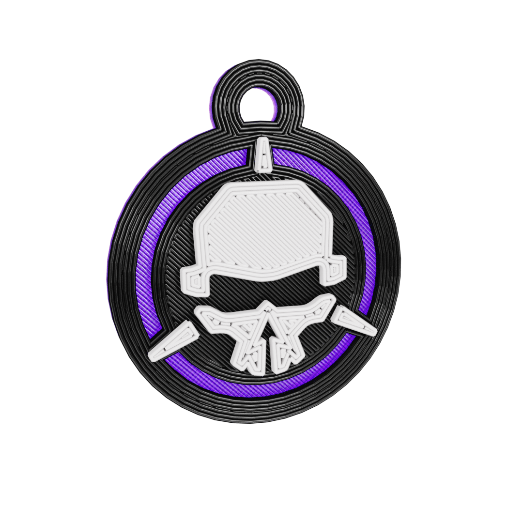 Rotor Riot Keychain